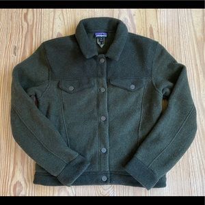 patagonia woolie trucker jacket